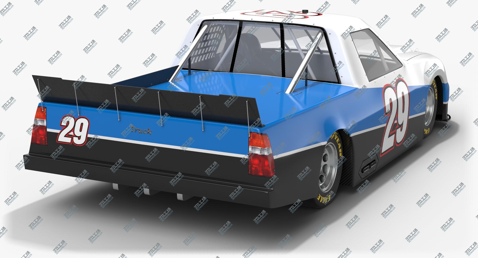 images/goods_img/202104023/NASCAR Pickup Truck Race Car 3D model/2.jpg